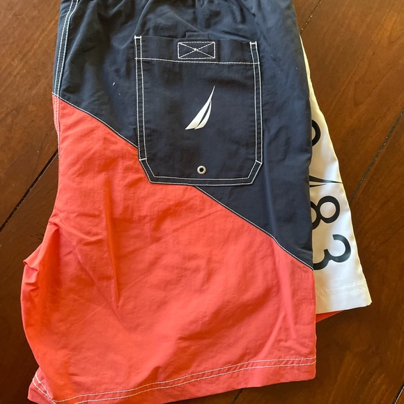 Ralph Lauren Polo XL Hibiscus $70/35 Nautica Coral/navy sail XL Orig $60/25 - Picture 6 of 6